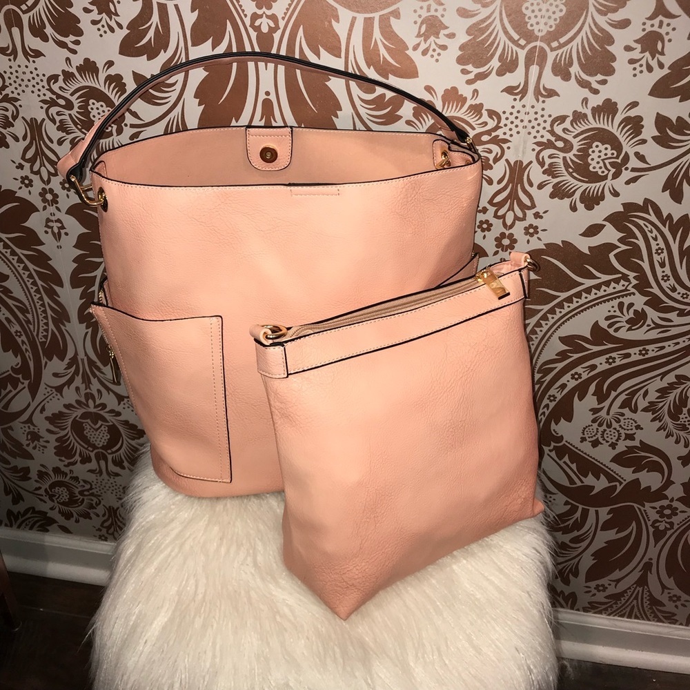 Bucket Bag with matching crossbody/insert bag